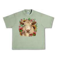 Oil Green christmas charolais Urban Heavy Tee - JahusDesignShop