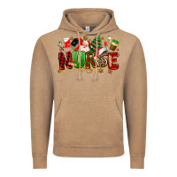 Vintage Coffee christmas  nurse Vintage Hoodie - MaliasSmallBusiness