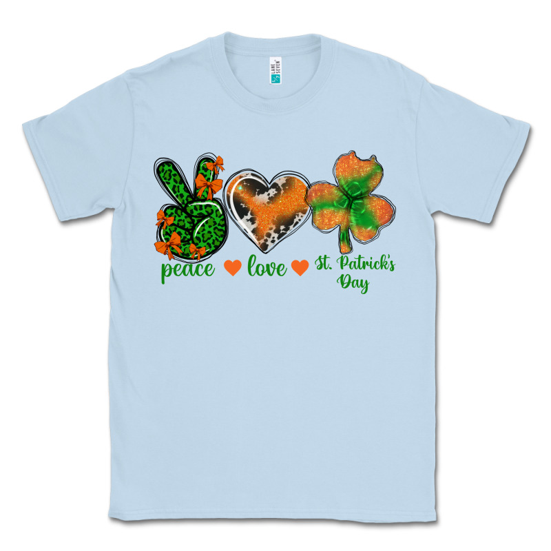 Peace Love St.patrick's Day Classic Tee by BundleAndBundleShop | Teevron