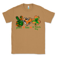 Toasted Coconut Peace Love St.Patrick's Day Classic Tee - BundleAndBundleShop