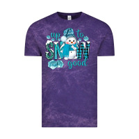 Cloud Purple up to snow good and cute snowman Vintage Tee - BundleAndBundleShop