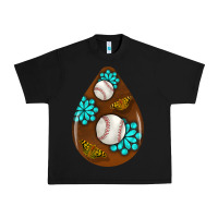 Black baseball and western roses teardrop  1 Urban Heavy Tee - BundleAndBundleShop