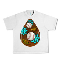 Lunar Rock baseball and western roses teardrop  1 Urban Heavy Tee - BundleAndBundleShop