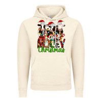 Vintage Artic christmas three cows mooey christmas Vintage Hoodie - MaliasSmallBusiness