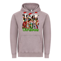 Vintage Zinc christmas three cows mooey christmas Vintage Hoodie - MaliasSmallBusiness