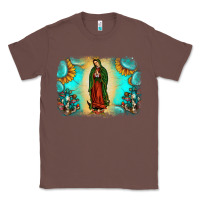 Chestnut gemstone our lady of guadalupe Classic Tee - JahusDesignShop