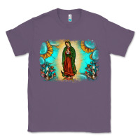 Lavender gemstone our lady of guadalupe Classic Tee - JahusDesignShop