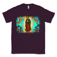 Plum gemstone our lady of guadalupe Classic Tee - JahusDesignShop