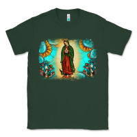 Sports Green gemstone our lady of guadalupe Classic Tee - JahusDesignShop