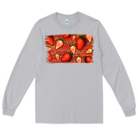 Moon Dust Strawberry Background Long Sleeve Tee - Bettercallsaul