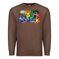 Chestnut Au-some dad Autism Premium Sweatshirt - FaDigitalArtStudio
