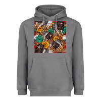 Storm baby hampshire pig sunflowers seamless pattern Heavyweight Hoodie - FaDigitalArtStudio