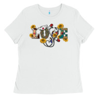 White western love nurse Ladies Tee - BarkalooDesign