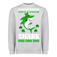 Heather Grey Mother Shark Doo Doo Doo Heavyweight Sweatshirt - Bettercallsaul
