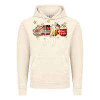 Vintage Artic christmas coffee Vintage Hoodie - MaliasSmallBusiness