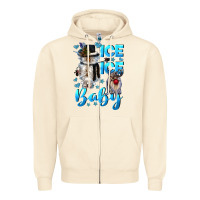 Sandshell ice ice baby Zipper Hoodie - CowGirlArtShop