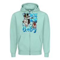 Seafoam ice ice baby Zipper Hoodie - CowGirlArtShop