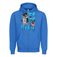 True Royal ice ice baby Zipper Hoodie - CowGirlArtShop
