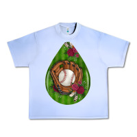 Grape Ice baseball and western roses teardrop  4 Urban Heavy Tee - BundleAndBundleShop