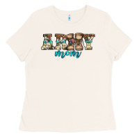Bone western camo pattern army mom Ladies Tee - Jasminsmagicworld