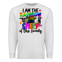 Oatmeal Heather I am the rainbow sheep of the family Premium Sweatshirt - FaDigitalArtStudio