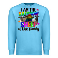 Ocean Blue I am the rainbow sheep of the family Premium Sweatshirt - FaDigitalArtStudio