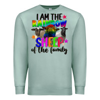 Seafoam I am the rainbow sheep of the family Premium Sweatshirt - FaDigitalArtStudio