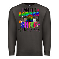Smoke I am the rainbow sheep of the family Premium Sweatshirt - FaDigitalArtStudio