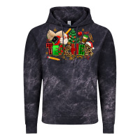 Cloud Black christmas  teacher Vintage Hoodie - MaliasSmallBusiness
