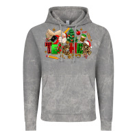 Cloud Rock christmas  teacher Vintage Hoodie - MaliasSmallBusiness