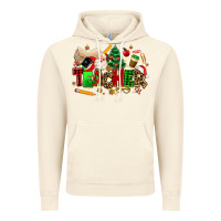 Vintage Artic christmas  teacher Vintage Hoodie - MaliasSmallBusiness