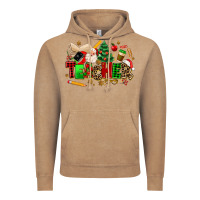 Vintage Coffee christmas  teacher Vintage Hoodie - MaliasSmallBusiness
