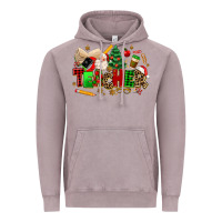 Vintage Zinc christmas  teacher Vintage Hoodie - MaliasSmallBusiness