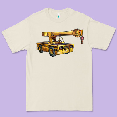 Carry Deck Crane Premium Tee Designed By Lillyallendesigns