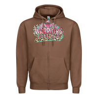 Chestnut warriors wear pink breast cancer Zipper Hoodie - CowGirlArtShop