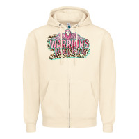Sandshell warriors wear pink breast cancer Zipper Hoodie - CowGirlArtShop