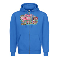 Warriors Wear Pink Breast Cancer Zipper Hoodie | Teevron