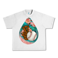 Lunar Rock baseball and western roses teardrop  3 Urban Heavy Tee - BundleAndBundleShop