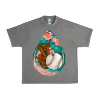 Tornado baseball and western roses teardrop  3 Urban Heavy Tee - BundleAndBundleShop
