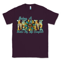 Plum being a mom makes my life complete Classic Tee - SublimationCraftShop