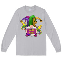 Moon Dust mardi gras gnomes fleur de lis Long Sleeve Tee - RanaPortraitStore
