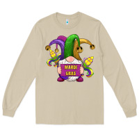 Mushroom mardi gras gnomes fleur de lis Long Sleeve Tee - RanaPortraitStore