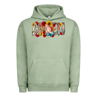 Pigment Oil Green amen Urban Hoodie - RacoonDesign