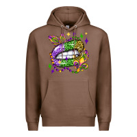 Chestnut mardi gras lip olivia Premium Hoodie - OliviaCreatesArt