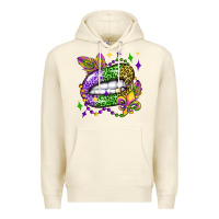 Sandshell mardi gras lip olivia Premium Hoodie - OliviaCreatesArt