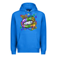True Royal mardi gras lip olivia Premium Hoodie - OliviaCreatesArt