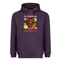 Plum feed me crawfish tell me im pretty Heavyweight Hoodie - FaDigitalArtStudio