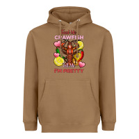 Toasted Coconut feed me crawfish tell me im pretty Heavyweight Hoodie - FaDigitalArtStudio