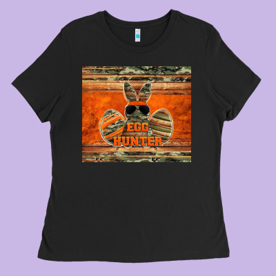 Easter Egg Hunter Boys Ladies Tee Designed By Jasminsmagicworld