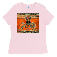 Bubblegum Pink easter egg hunter boys Ladies Tee - Jasminsmagicworld